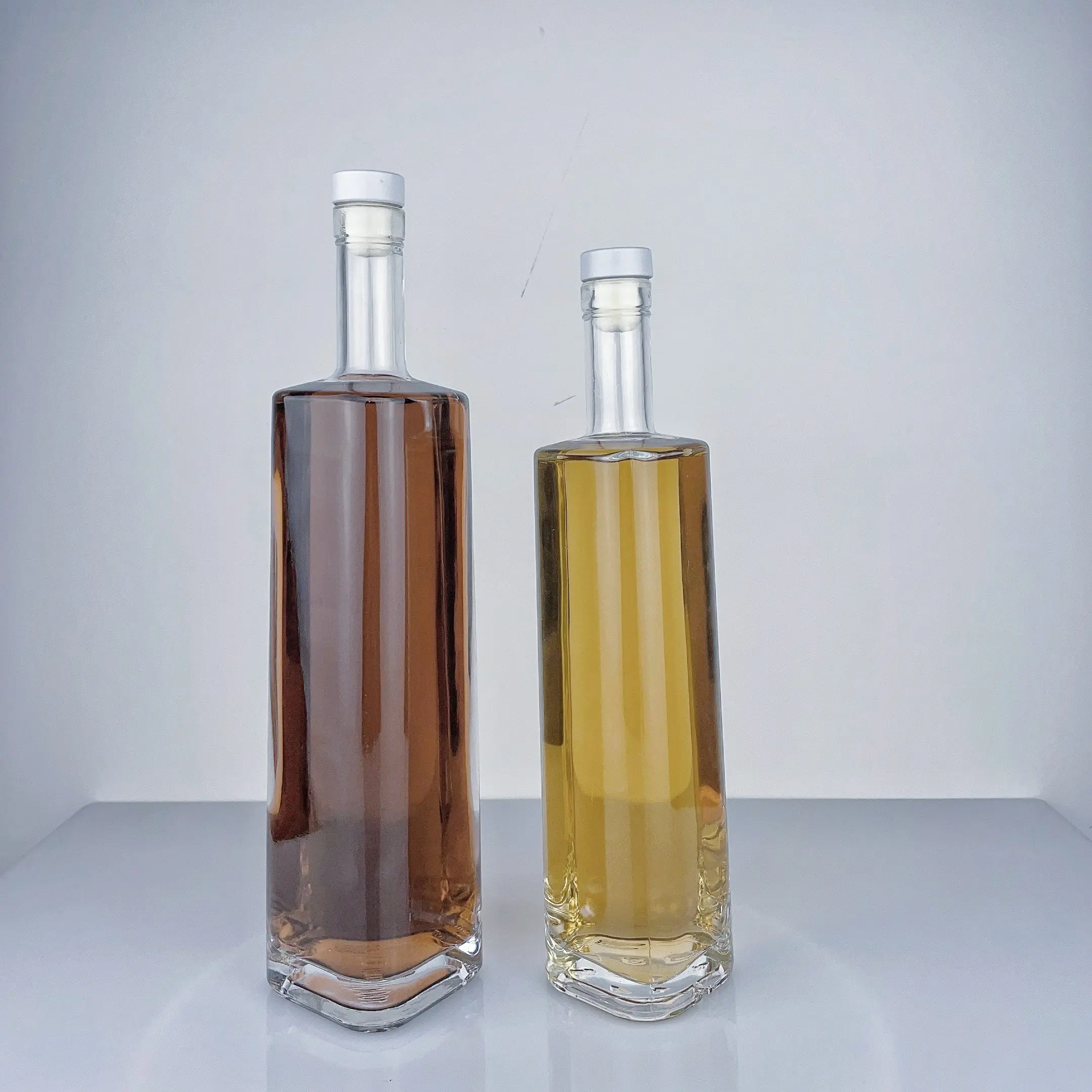 700ml, 1000ml Cam Şişe - Whiskey, Gin, Brandy, Vodka