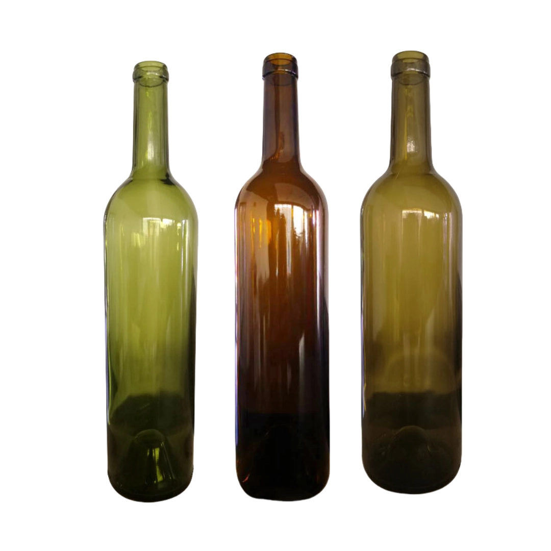 750ml Bordö Şarap Cam Şişesi