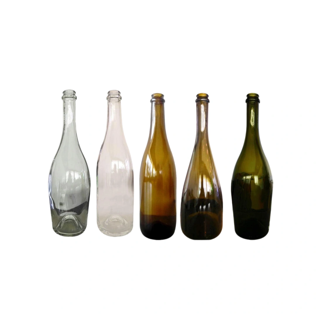 Şampanya ve Kıvançlı İçecek Cam Şişesi